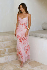 Written In Roses Maxi Dress Pink