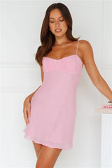 Little Moments Mini Dress Pink