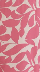 Seraphina Midi Dress - Fuchsia/White Print